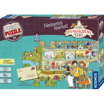 Story puzzel: Die Schule der magischen Tiere - Fürchterlich feierlich!