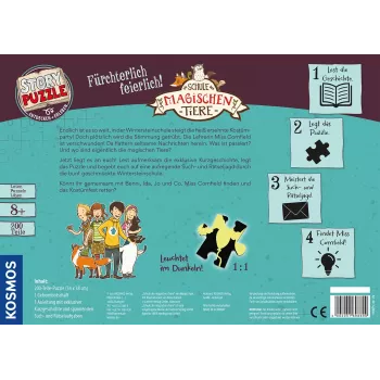 Story puzzel: Die Schule der magischen Tiere - Fürchterlich feierlich!