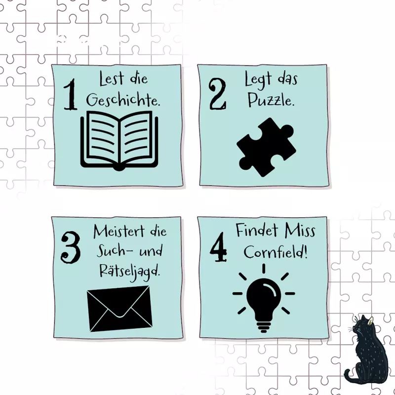 Story puzzel: Die Schule der magischen Tiere - Fürchterlich feierlich!