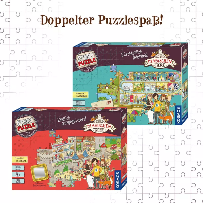 Story puzzel: Die Schule der magischen Tiere - Fürchterlich feierlich!