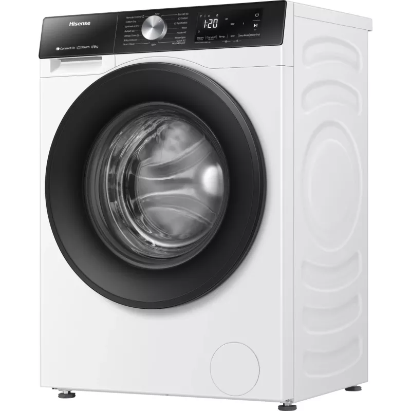 Hisense WD3S8043BW3 was-droogcombinatie vrijstaand frontlader wit