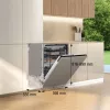 Gorenje GV663A66 volledig integreerbaar 16 couverts
