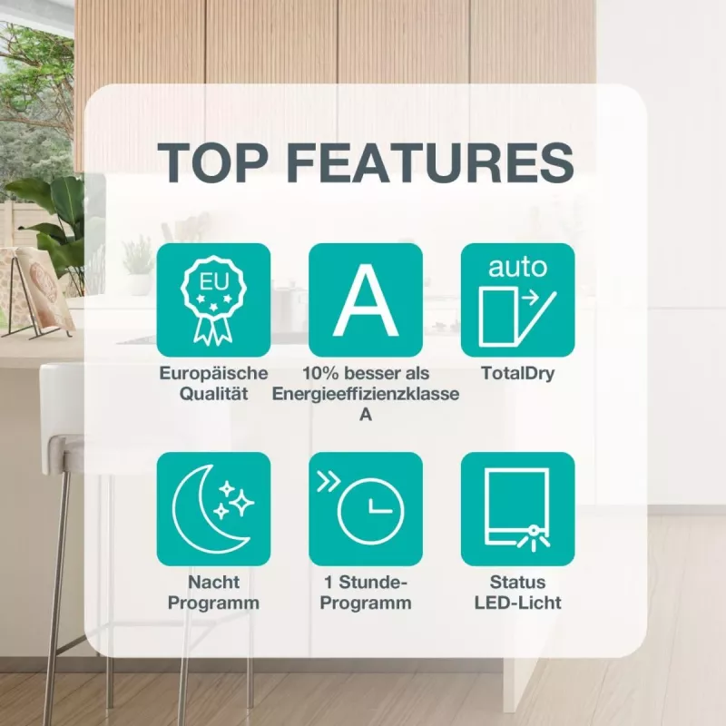 Gorenje GV663A66 volledig integreerbaar 16 couverts