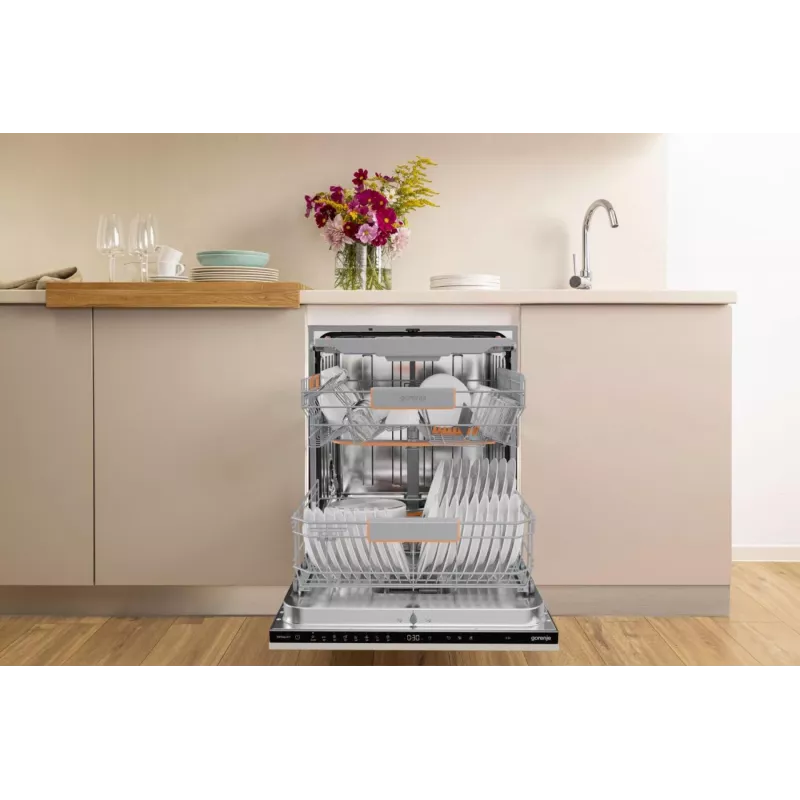 Gorenje GV663A66 volledig integreerbaar 16 couverts