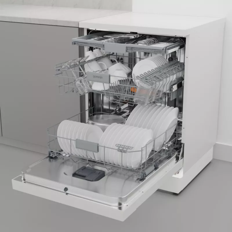 Gorenje GS643C90W vrijstaand 16 couverts