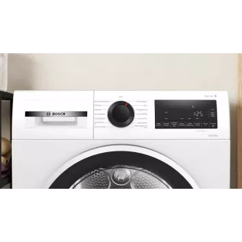 Bosch Serie 6 WQG241001 wasdroger vrijstaand frontlader 9 kg wit