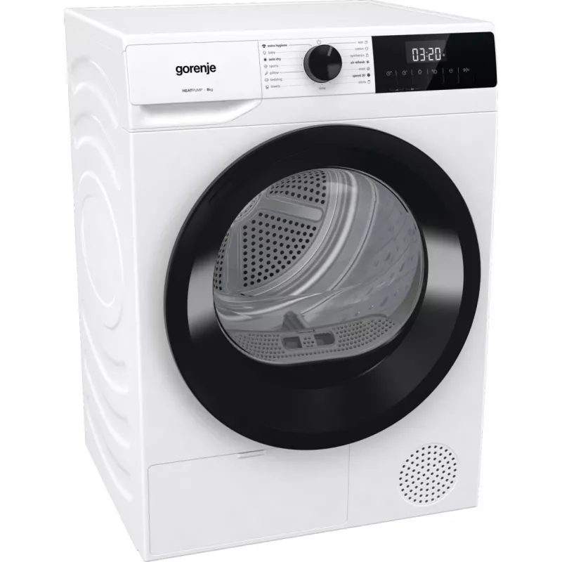 Gorenje DHNE83 wasdroger vrijstaand frontlader 8 kg wit