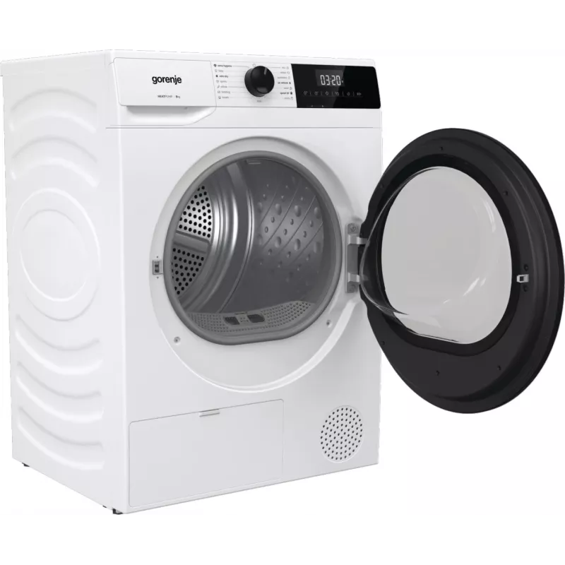 Gorenje DHNE83 wasdroger vrijstaand frontlader 8 kg wit
