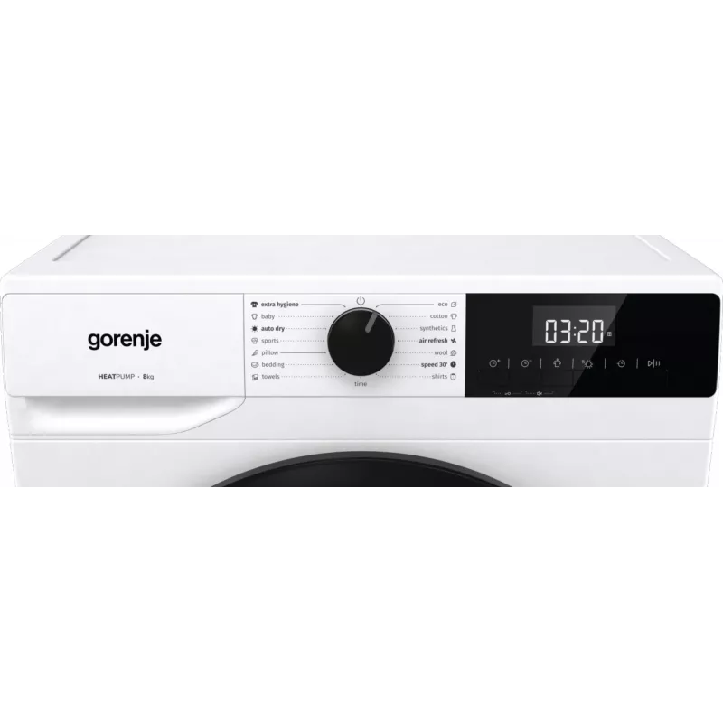 Gorenje DHNE83 wasdroger vrijstaand frontlader 8 kg wit