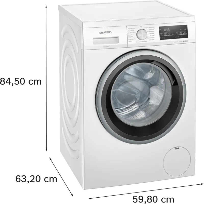 Siemens iQ500 WU14UT71 wasmachine voorlader 8 kg 1400 t/min wit