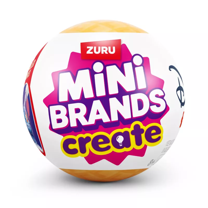 Mini Brands Create Disney Snacks serie 1 capsule, keuken, 8 jaar, batterijen inbegrepen, LR44, veelkleurig