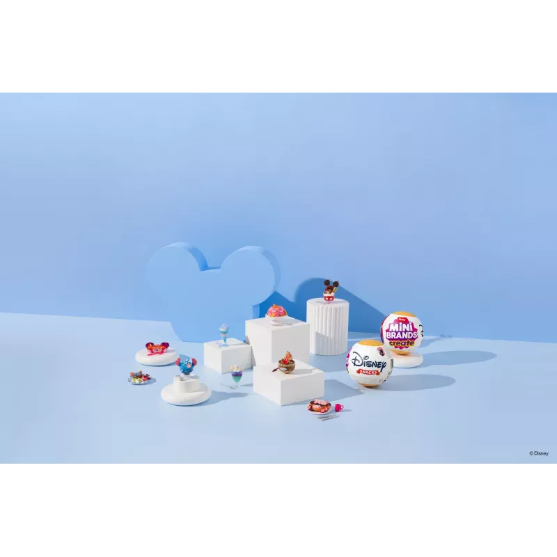 Mini Brands Create Disney Snacks serie 1 capsule, keuken, 8 jaar, batterijen inbegrepen, LR44, veelkleurig