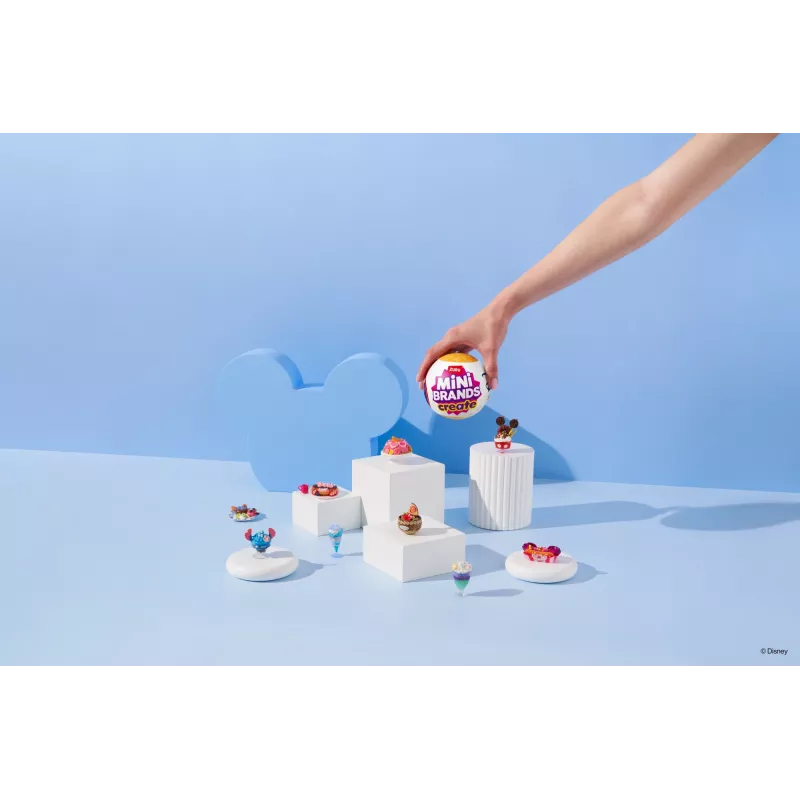 Mini Brands Create Disney Snacks serie 1 capsule, keuken, 8 jaar, batterijen inbegrepen, LR44, veelkleurig