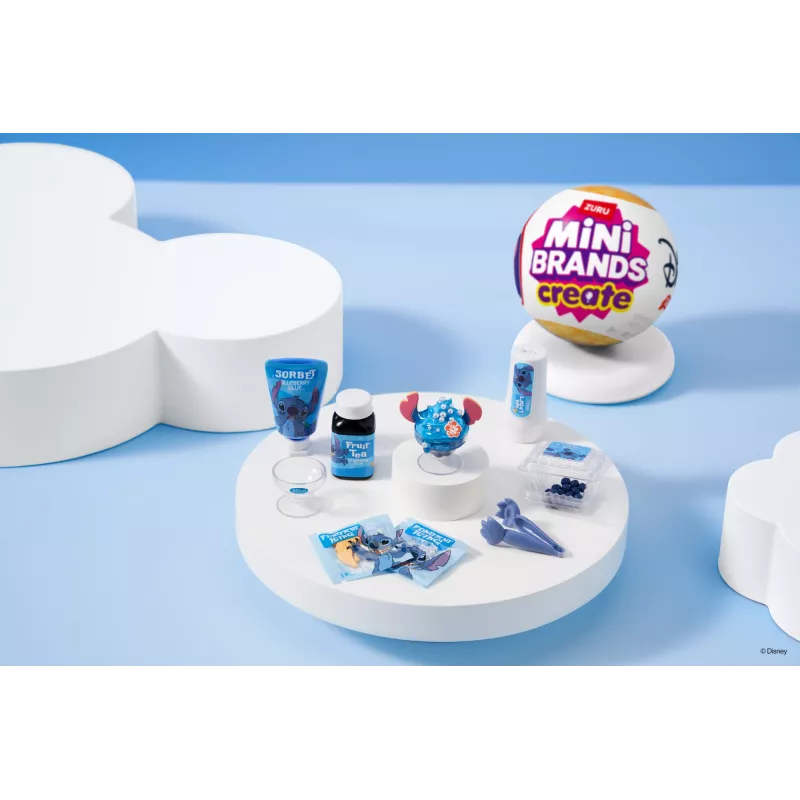 Mini Brands Create Disney Snacks serie 1 capsule, keuken, 8 jaar, batterijen inbegrepen, LR44, veelkleurig
