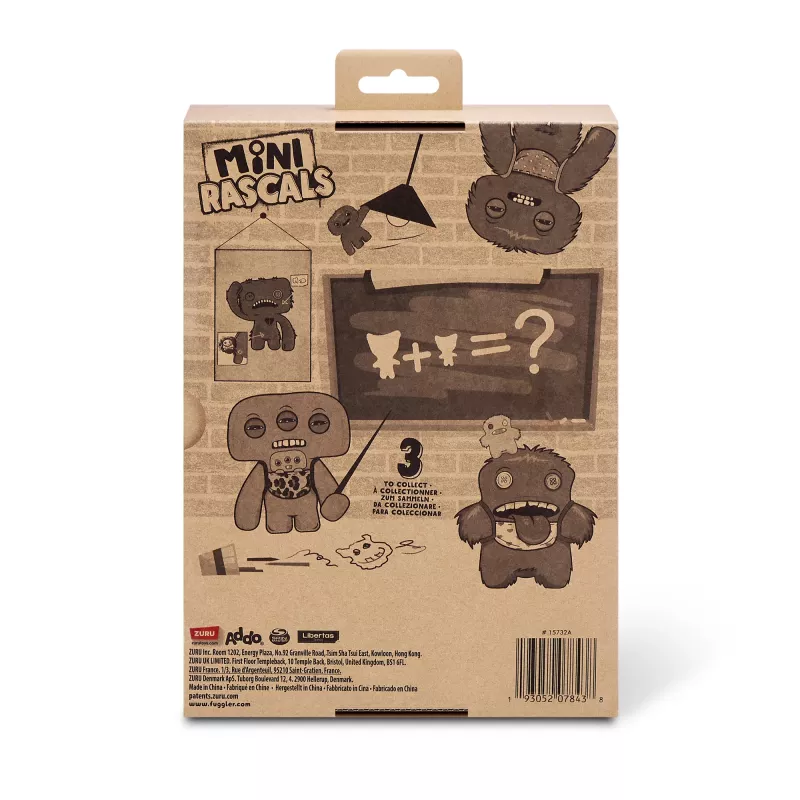 ZURU Fuggler Mini Rascals 9-inch assortiment serie 1 (Double Trouble).