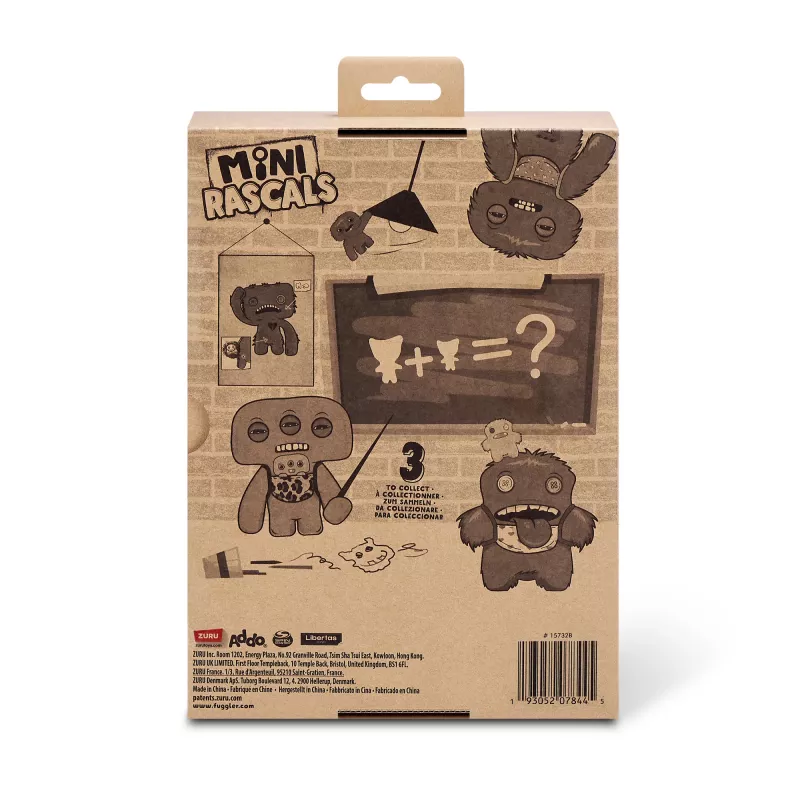 ZURU Fuggler Mini Rascals 9-inch assortiment serie 1 (Double Trouble).