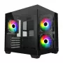 Fortron FSP behuizing Mini S140 BA micro-ATX / M-ITX pc-behuizing, ARGB, zwart