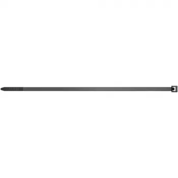 Kabelbinder met zij-ingang FISCHER 37573 — nylon, 200 mm × 3,6 mm, zwart, 100 stuks