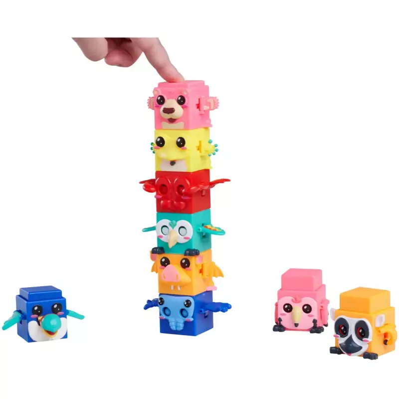 Speelfigurenpack, Simba-Dickie Bloxies serie 2 — gesorteerde 4 figuren