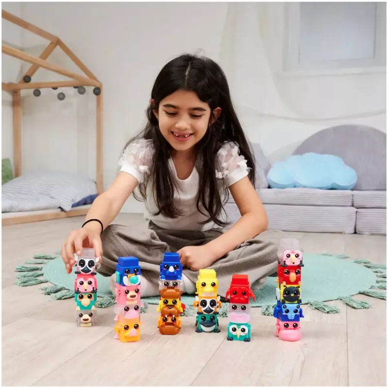 Speelfigurenpack, Simba-Dickie Bloxies serie 2 — gesorteerde 4 figuren