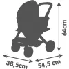 Poppenwagen 3-in-1 Simba-Dickie Smoby Maxi-Cosi beige