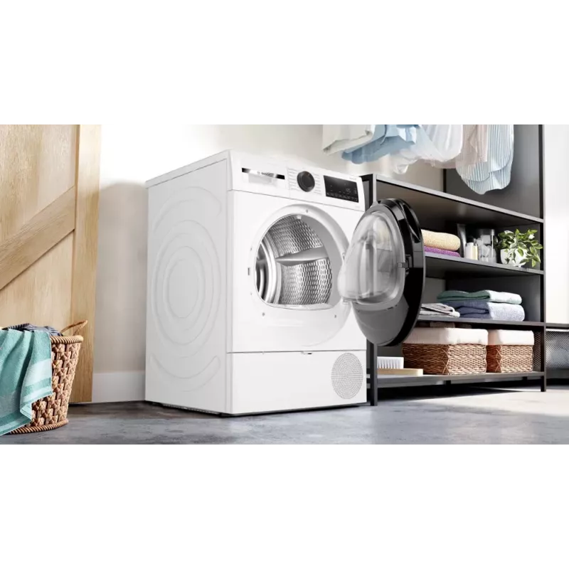Bosch Serie 6 WQG243D41 wasdroger vrijstaand frontlader 9 kg wit