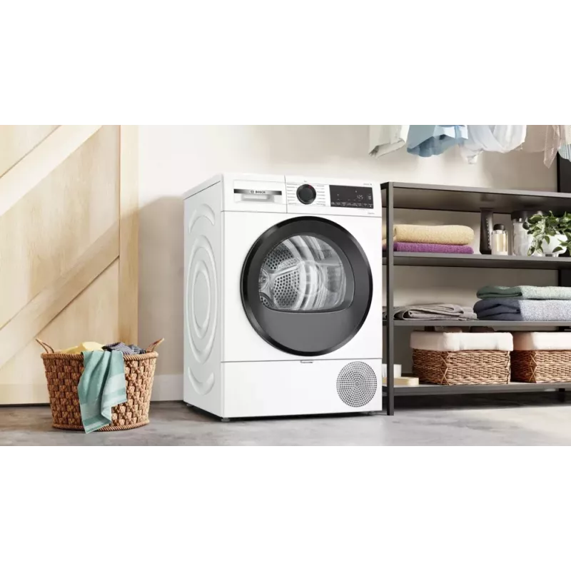 Bosch Serie 6 WQG243D41 wasdroger vrijstaand frontlader 9 kg wit