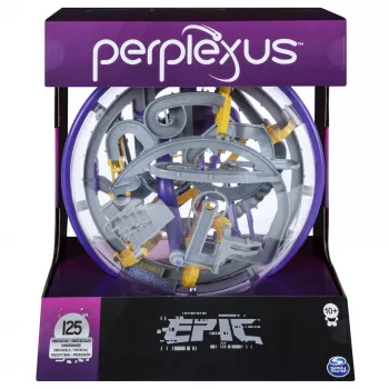 Perplexus Epic, 3D-puzzel-doolhofspel met 125 hindernissen (editie kan variëren), van