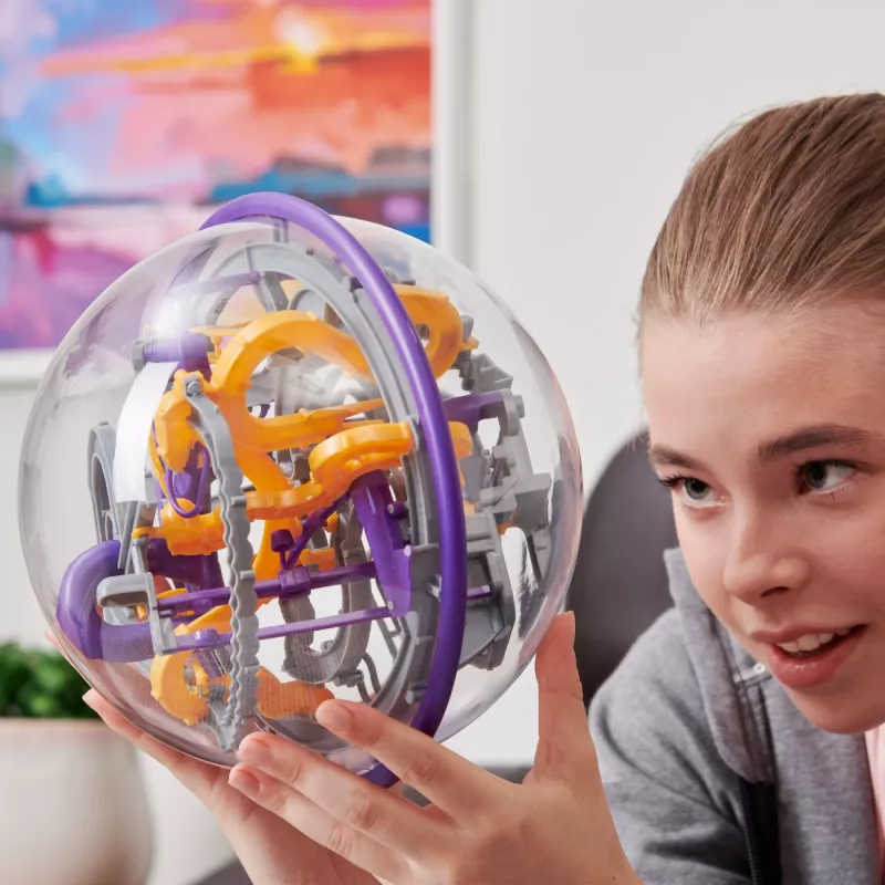 Perplexus Epic, 3D-puzzel-doolhofspel met 125 hindernissen (editie kan variëren), van