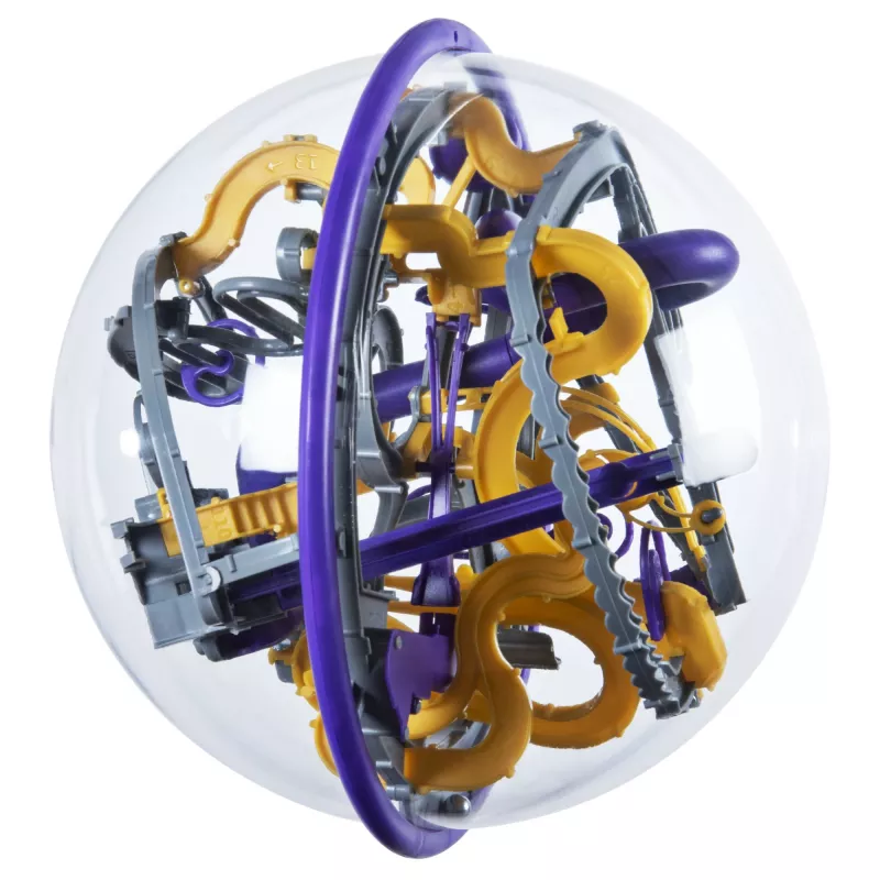 Perplexus Epic, 3D-puzzel-doolhofspel met 125 hindernissen (editie kan variëren), van