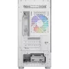 Tower-pc-behuizing AEROCOOL Viewport Mini-G-WT-v4 ARGB met twee tempered-glass panelen, wit