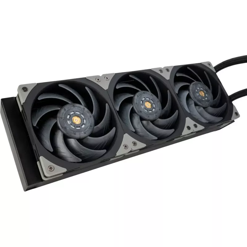 SILVERSTONE CPU AIO vloeistofkoeler SST-XE360PD (zwart/zilver) 360-mm-radiator