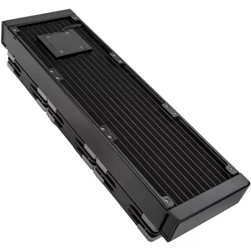 SILVERSTONE CPU AIO vloeistofkoeler SST-XE360PD (zwart/zilver) 360-mm-radiator