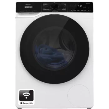 Gorenje WPNA84A2TS wasmachine frontlader 8 kg 1400 t/min zwart, wit