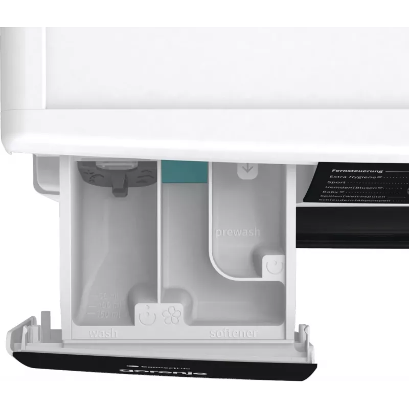 Gorenje WPNA84A2TS wasmachine frontlader 8 kg 1400 t/min zwart, wit