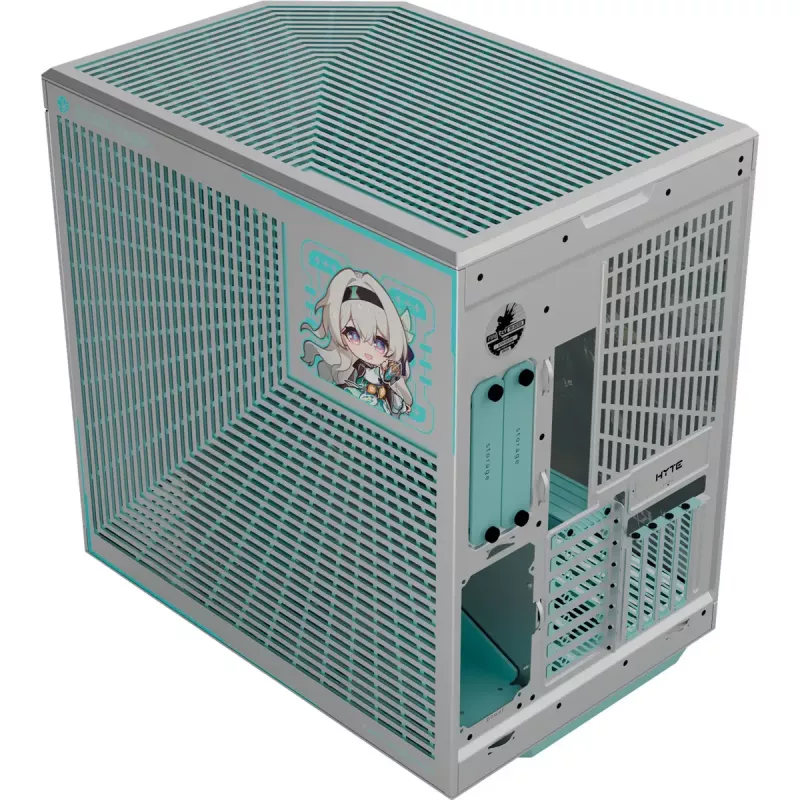 Computerbehuizing HYTE Y70 Firefly Edition gehard glas — Mid-Tower ATX-compatibel