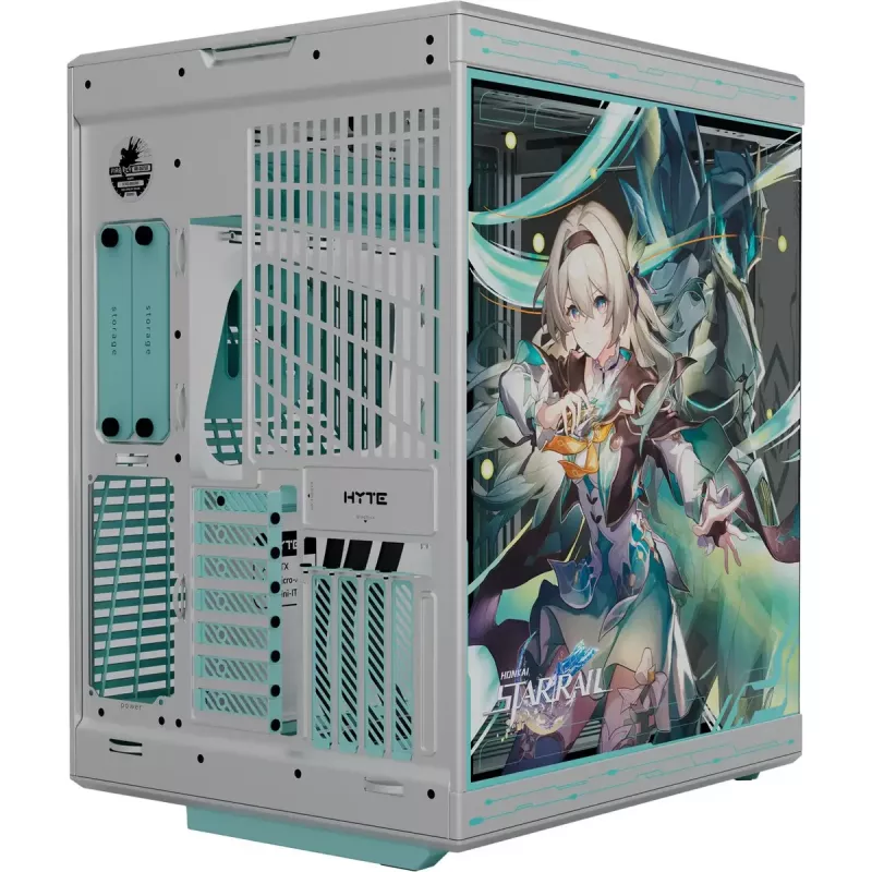Computerbehuizing HYTE Y70 Firefly Edition gehard glas — Mid-Tower ATX-compatibel