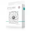 Behuizingsventilator DeepCool FT12 WH 120 x 120 x 25 mm, wit, 120 mm