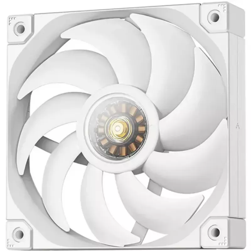 Behuizingsventilator DeepCool FT12 WH 120 x 120 x 25 mm, wit, 120 mm