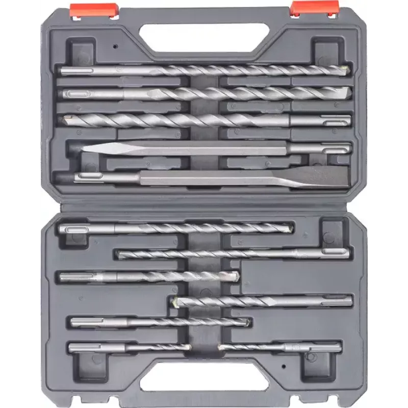 KWB 240290 SDS-plus beitel- en borenset, 12 stuks, 5-16 mm