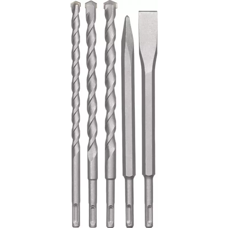KWB 240290 SDS-plus beitel- en borenset, 12 stuks, 5-16 mm