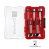 Forstnerborenset Einhell-KWB 5-delig, rood/transparant, 1/4 inch schacht, M-CASE (MPN 706003)