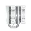 CPU-koeler Montech NX600 (wit) met 120mm-ventilator, compatibele luchtkoeler voor desktopprocessoren