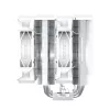 CPU-koeler Montech NX600 (wit) met 120mm-ventilator, compatibele luchtkoeler voor desktopprocessoren