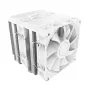 CPU-koeler Montech NX600 (wit) met 120mm-ventilator, compatibele luchtkoeler voor desktopprocessoren