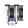 CPU-koeler Montech NX600 ARGB, zwart, 120mm-ventilator, ARGB-verlichting