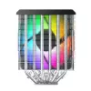 CPU-koeler Montech NX600 ARGB, zwart, 120mm-ventilator, ARGB-verlichting