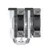 CPU-koeler Montech NX600 zwart met 120mm-ventilator