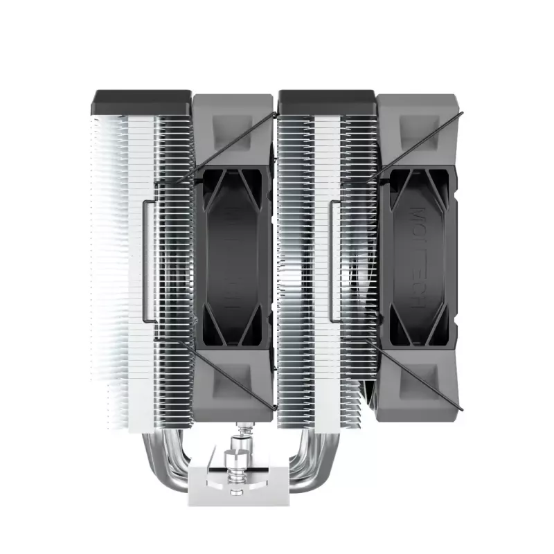 CPU-koeler Montech NX600 zwart met 120mm-ventilator