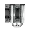 CPU-koeler Montech NX600 zwart met 120mm-ventilator